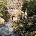 Kids Playing at the top of Waterfall2